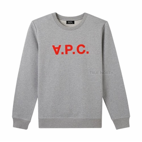 [아페쎄] 남성 COECQ H27749 PLA VPC 로고 맨투맨 티셔츠 멜란지그레이